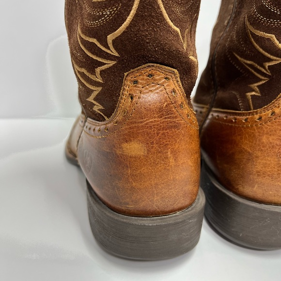 Ariat Boots men’s size 9D style 10021683 sidewinder western boots grizzly brown - Picture 7 of 15